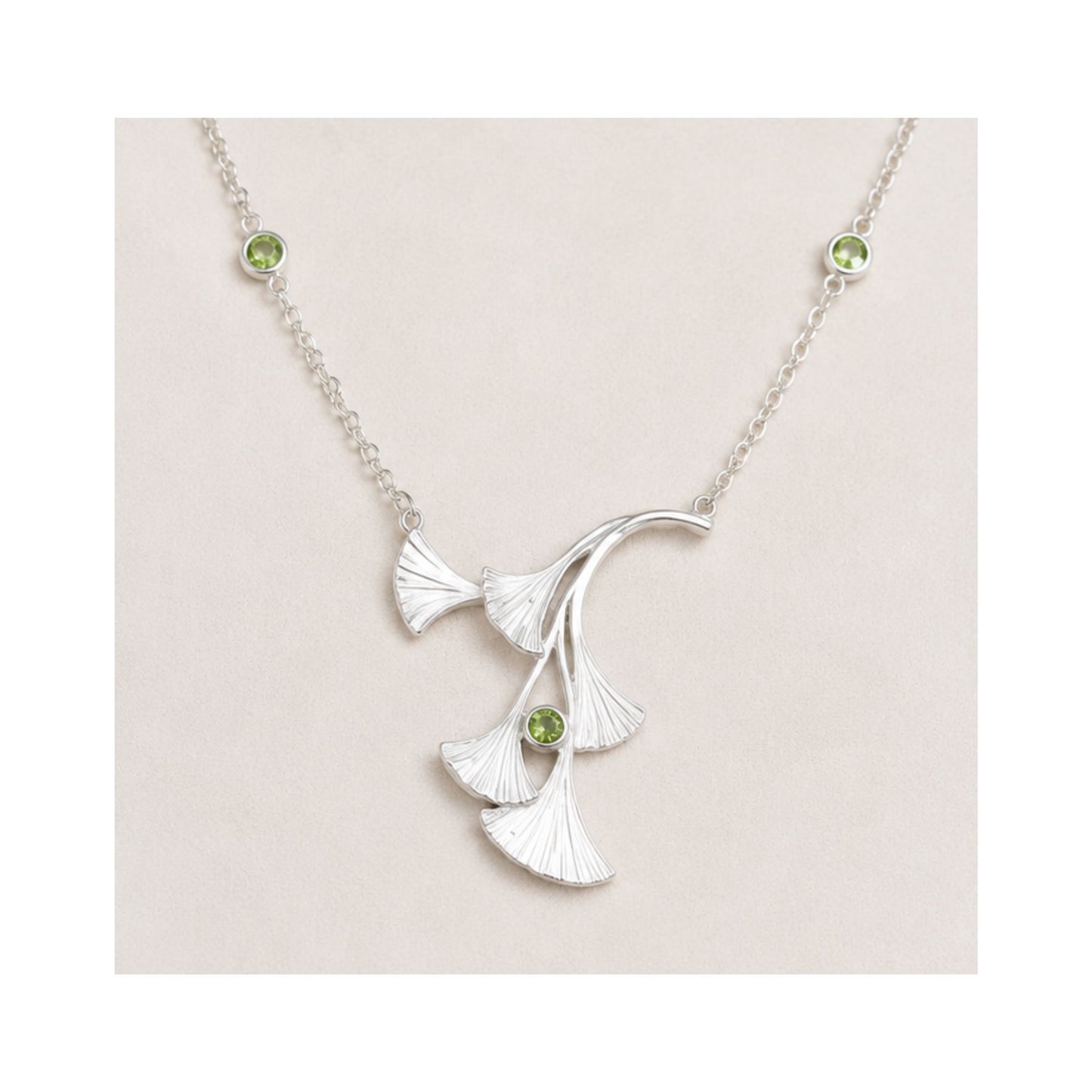 Ginkgo halsketting