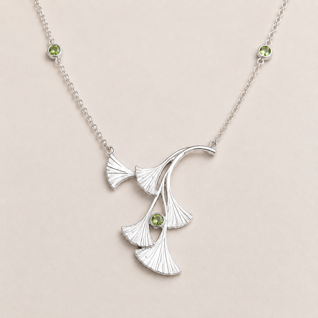 Ginkgo halsketting